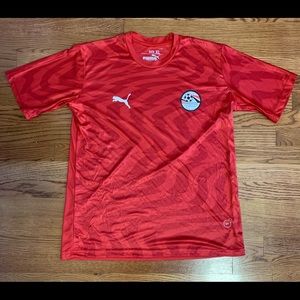 Puma Egypt home kit sz XL red from 2018/19